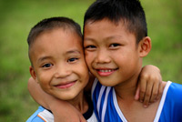 Two boys from Thialand